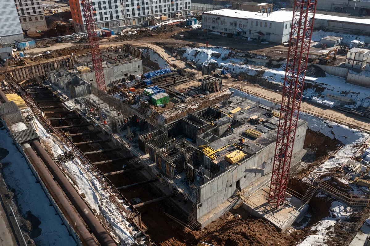 ЖК Амурский парк ход строительства