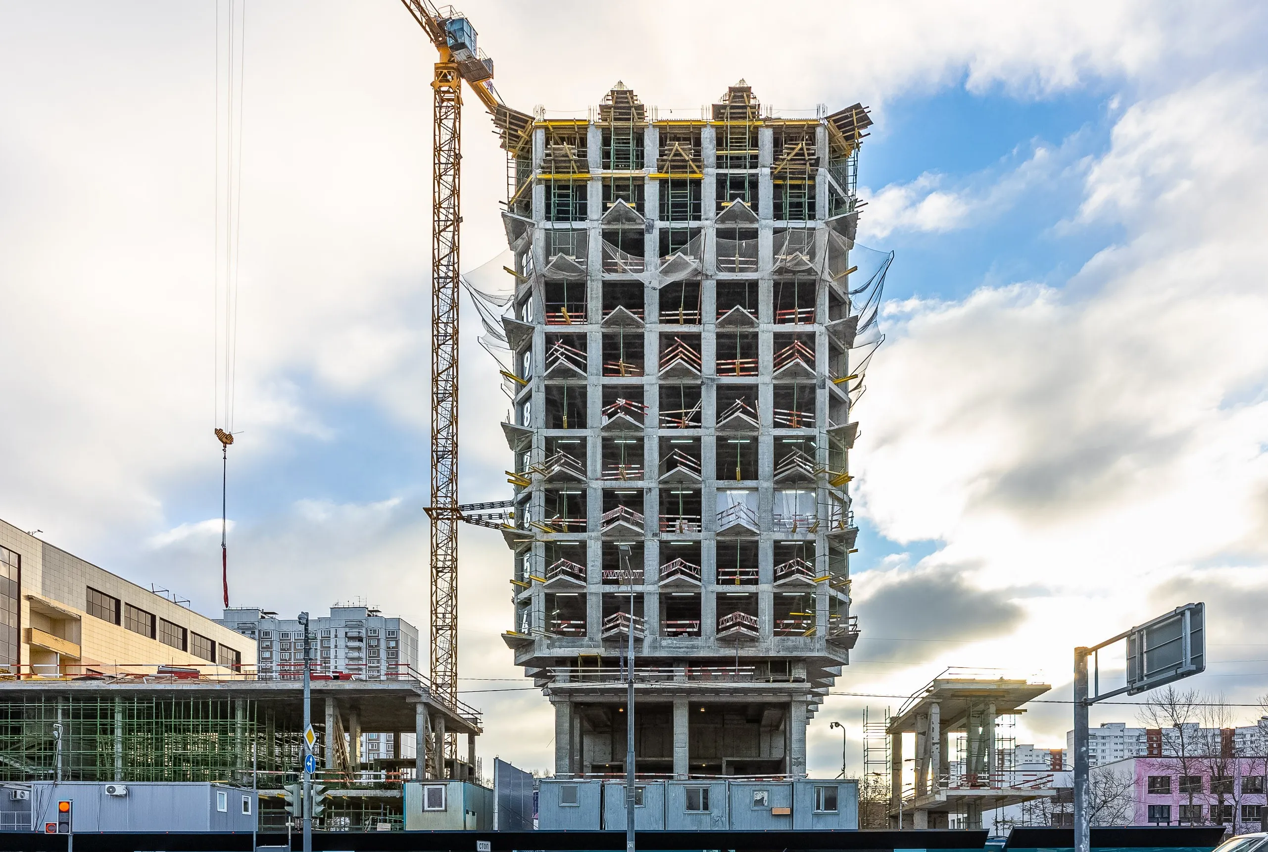 ЖК Дом Горизонтов ход строительства