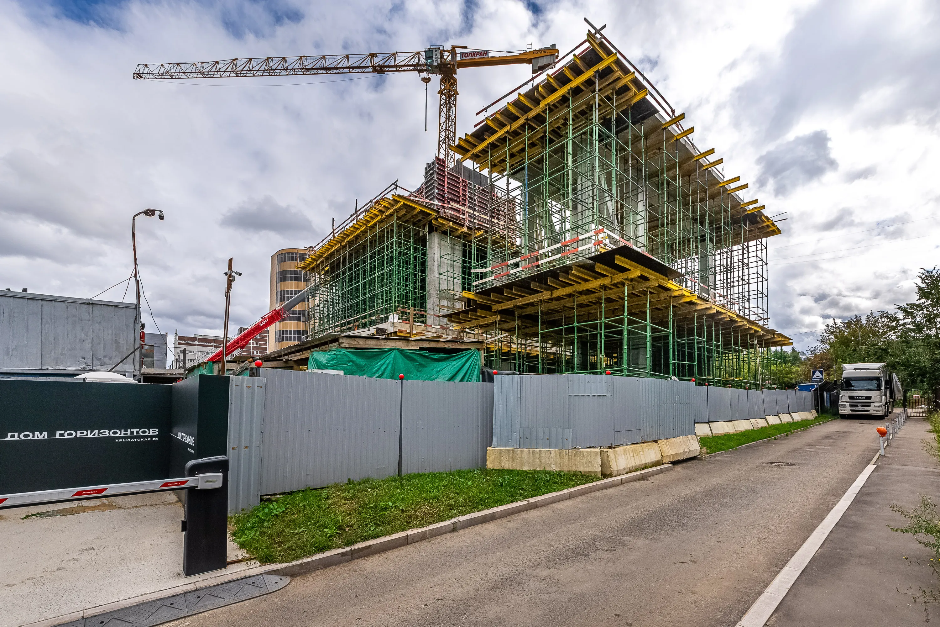ЖК Дом Горизонтов ход строительства