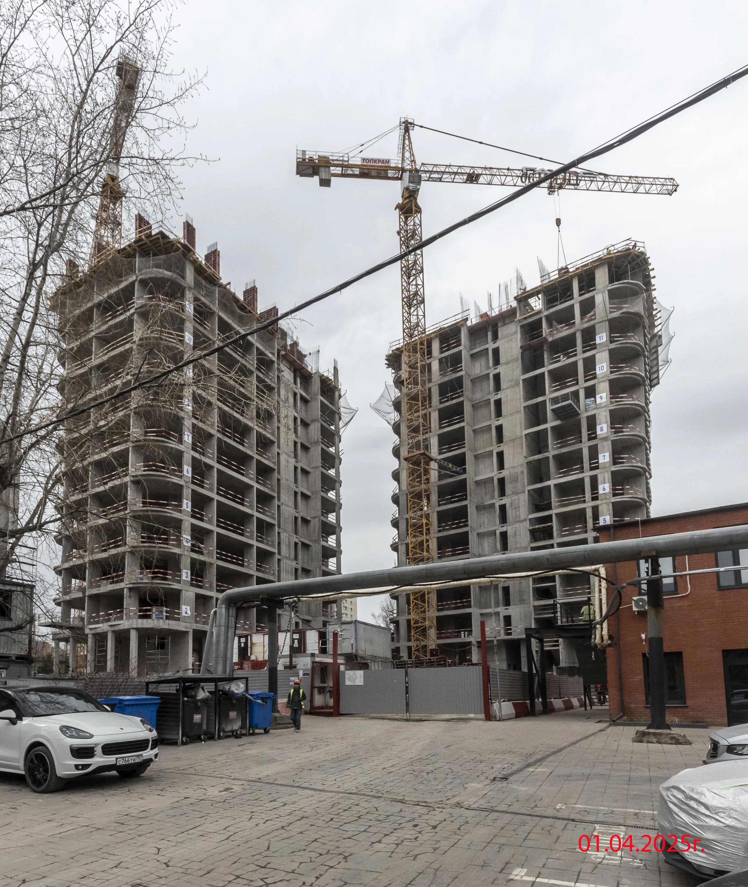 ЖК "Дом 56" ход строительства