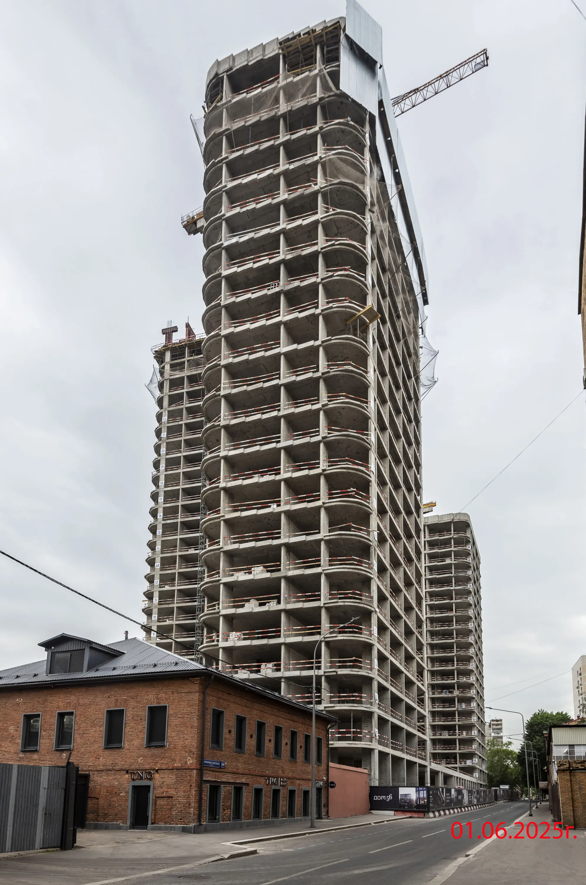 ЖК "Дом 56" ход строительства