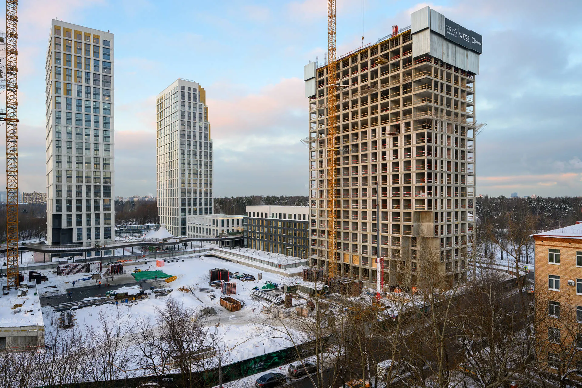 ЖК "VERY (Вери)" ход строительства