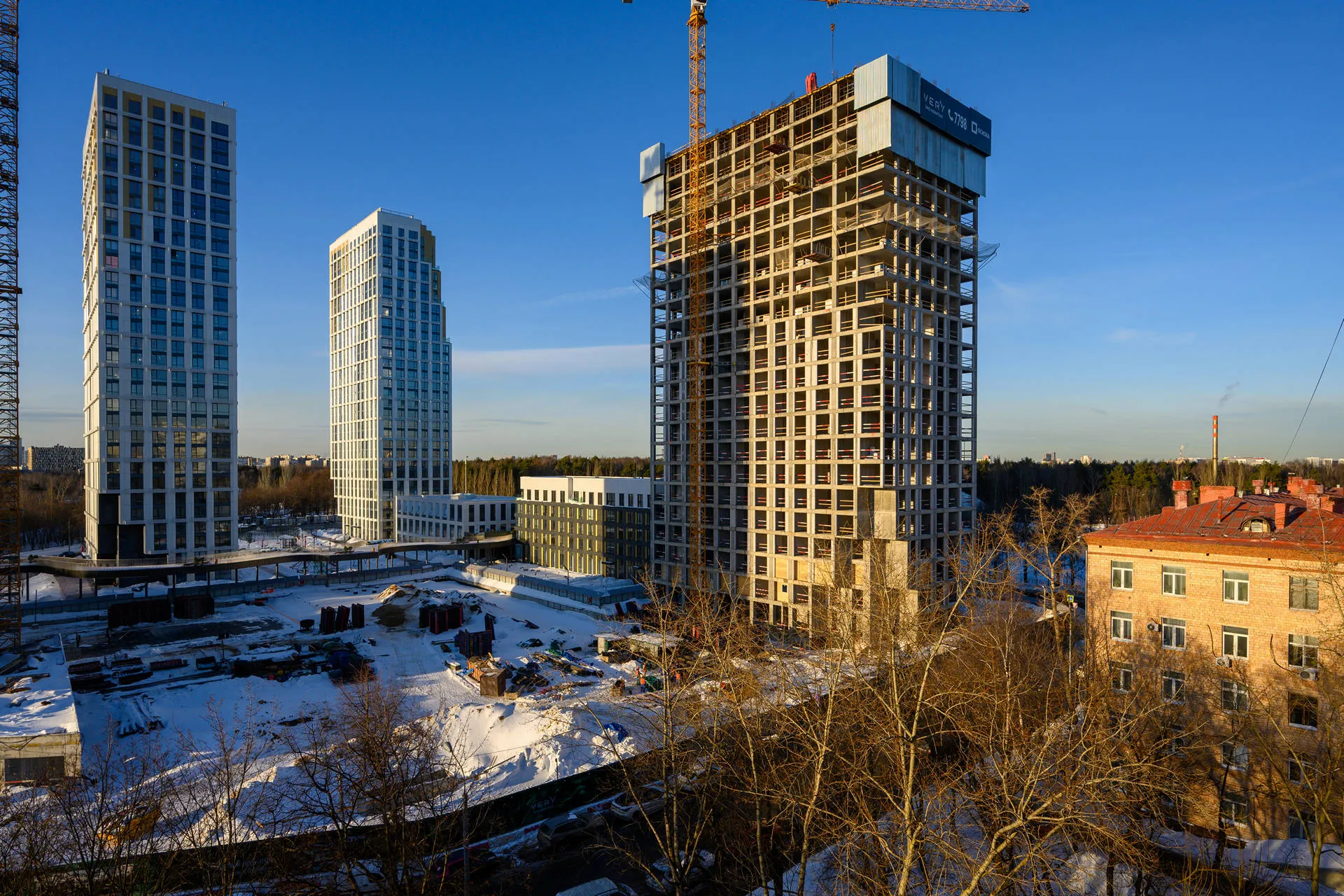 ЖК "VERY (Вери)" ход строительства