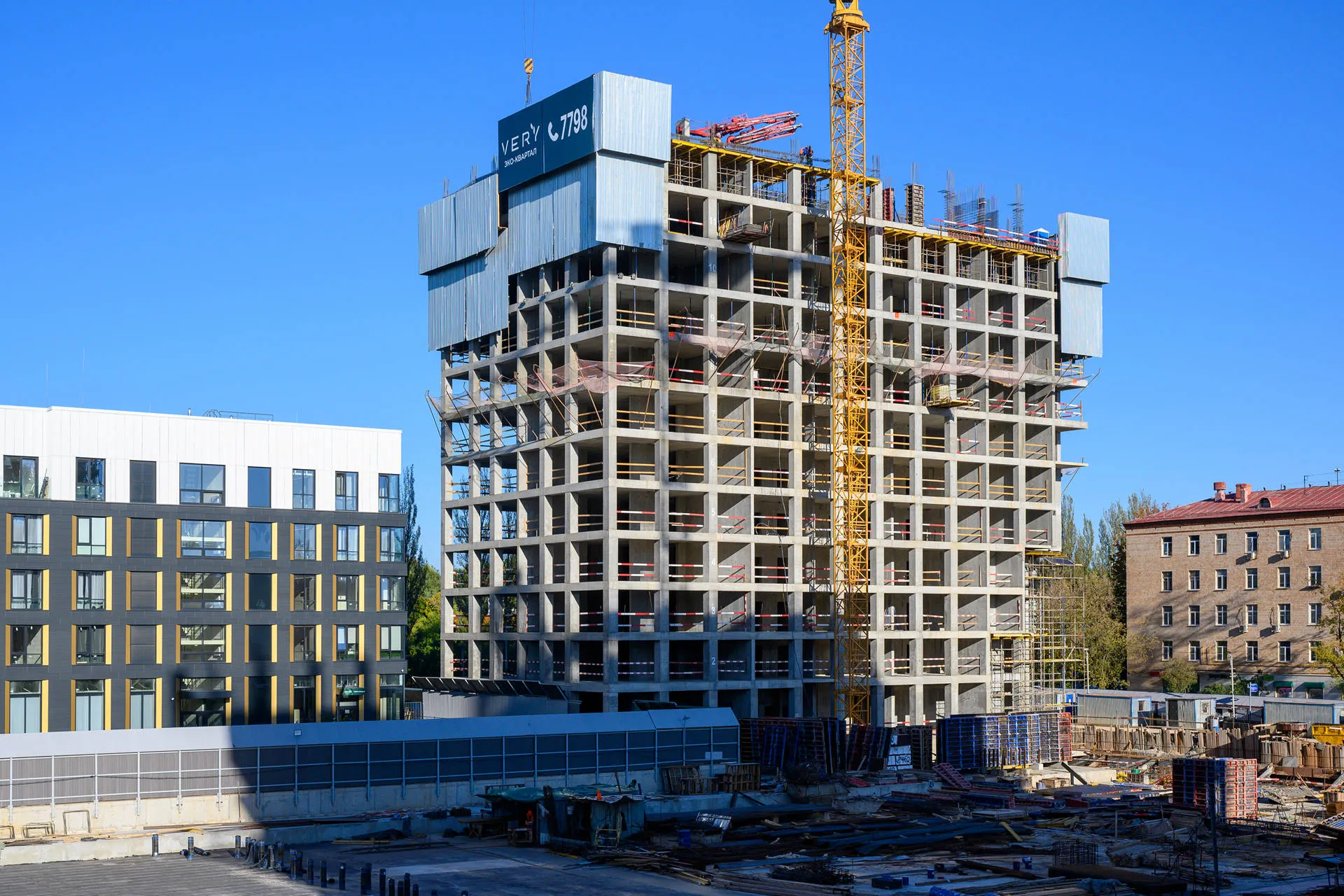 ЖК "VERY (Вери)" ход строительства