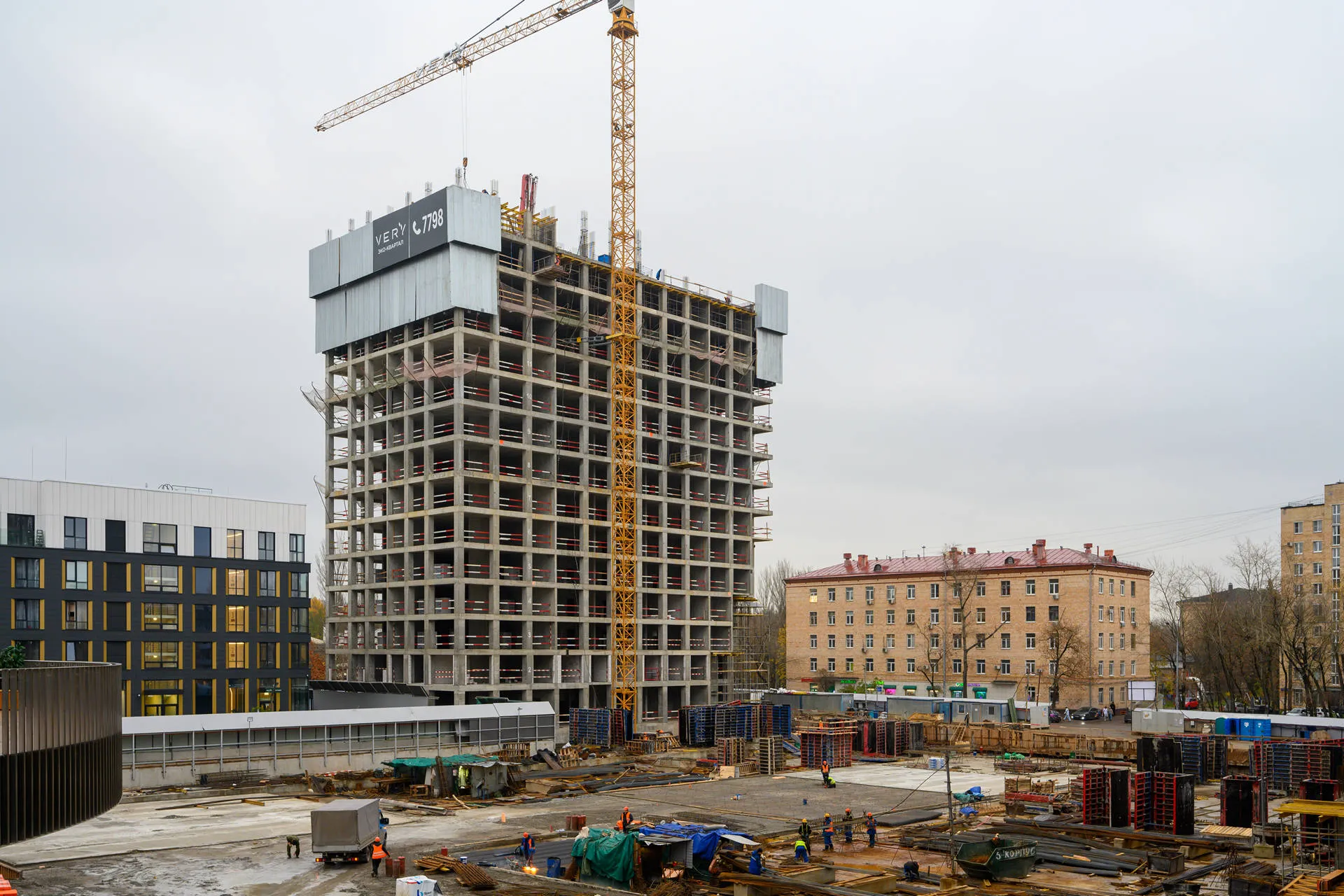 ЖК "VERY (Вери)" ход строительства