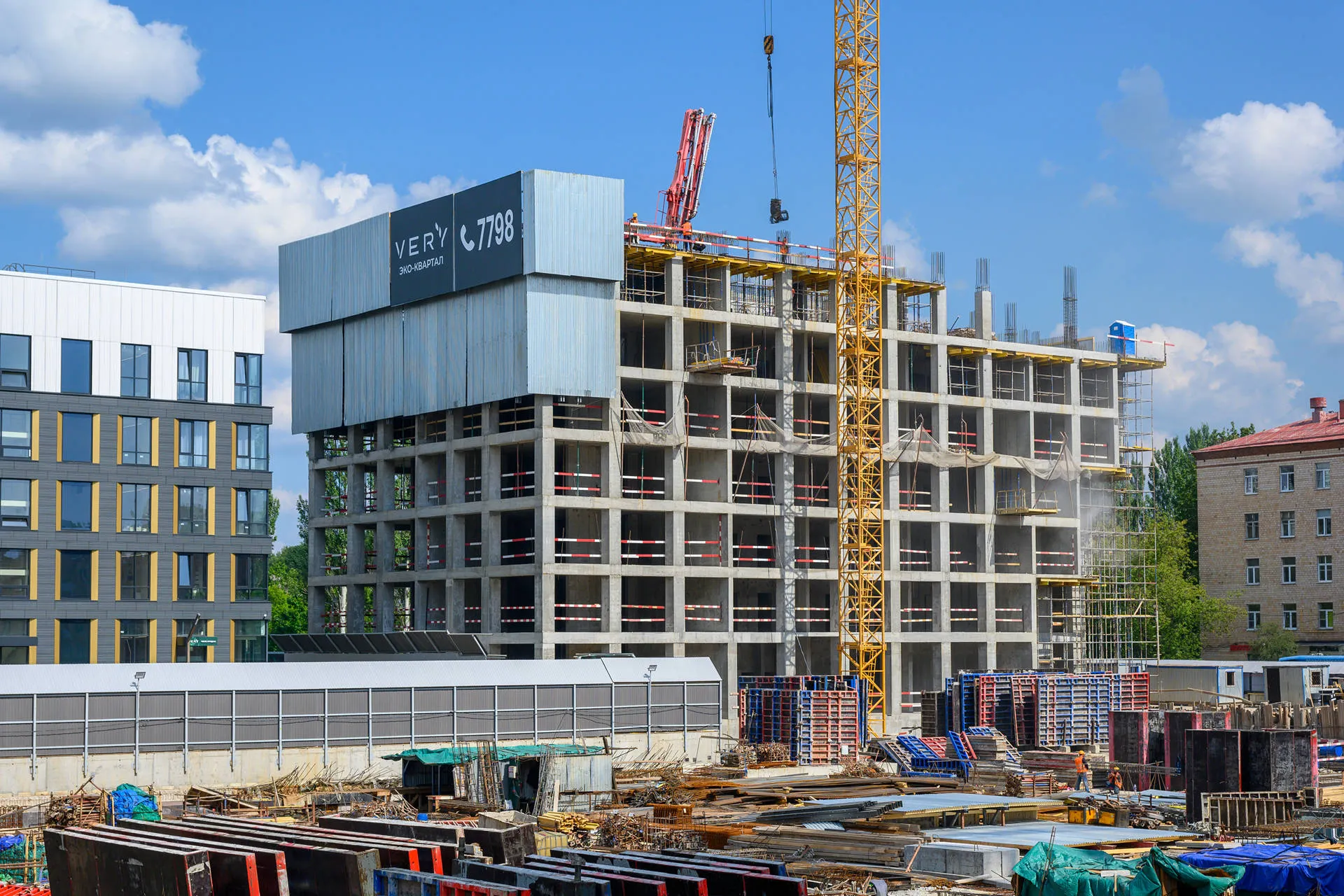ЖК "VERY (Вери)" ход строительства