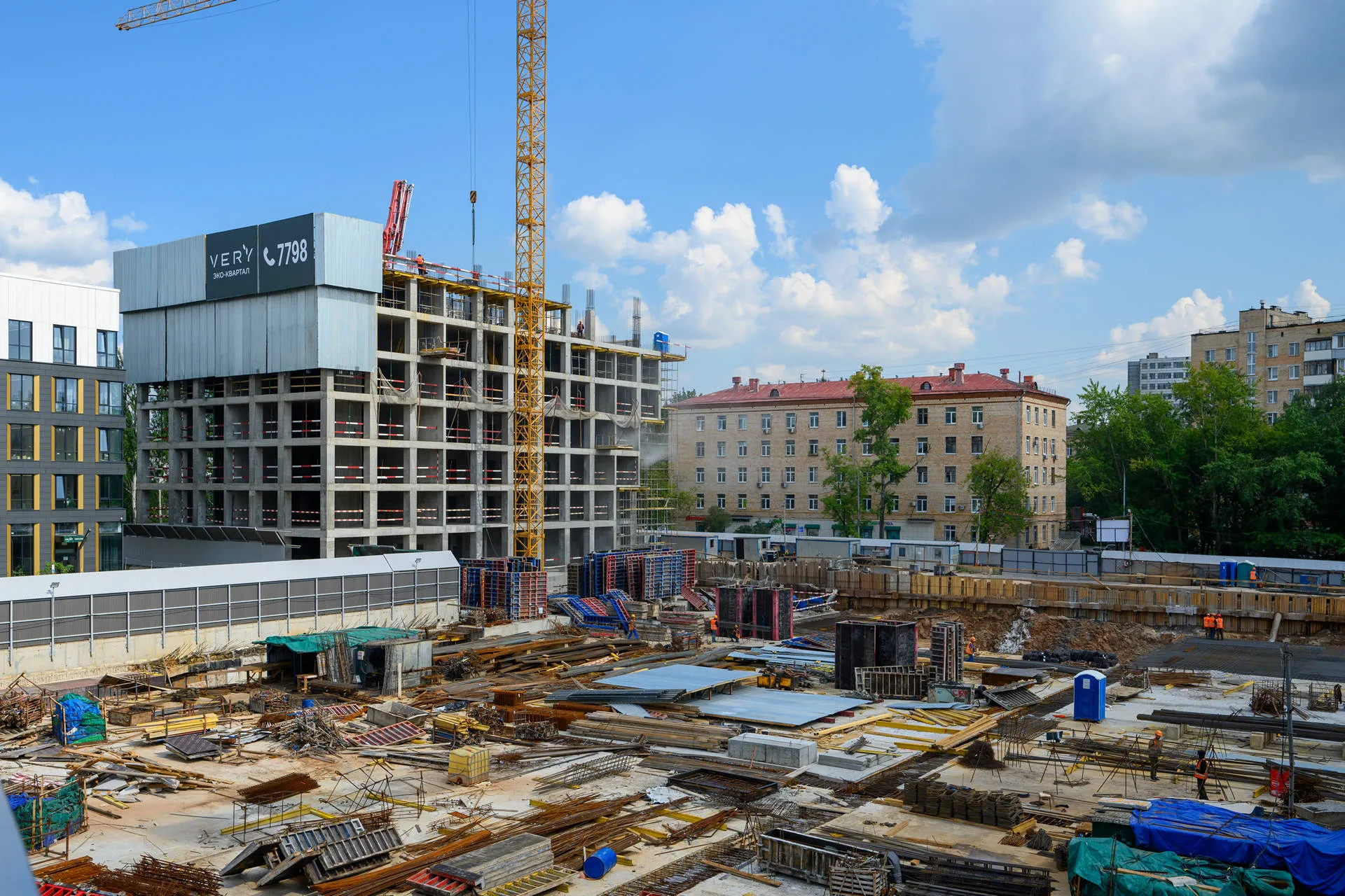 ЖК "VERY (Вери)" ход строительства