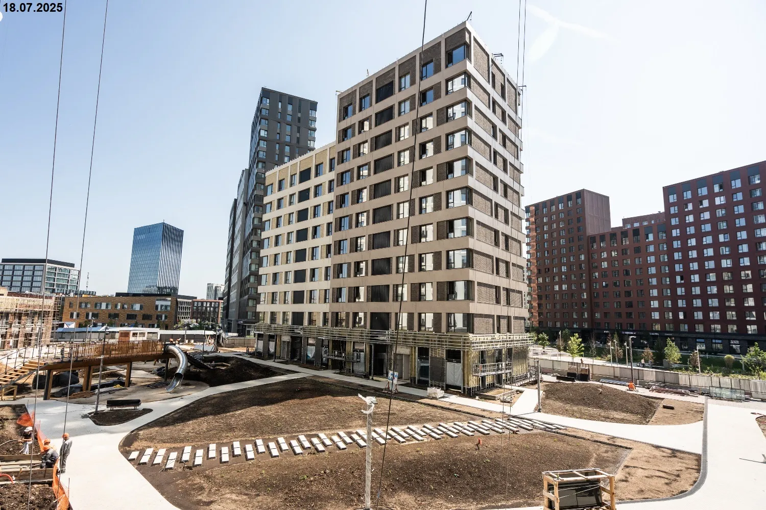 ЖК "Жилой район ALIA (АЛИА)" ход строительства