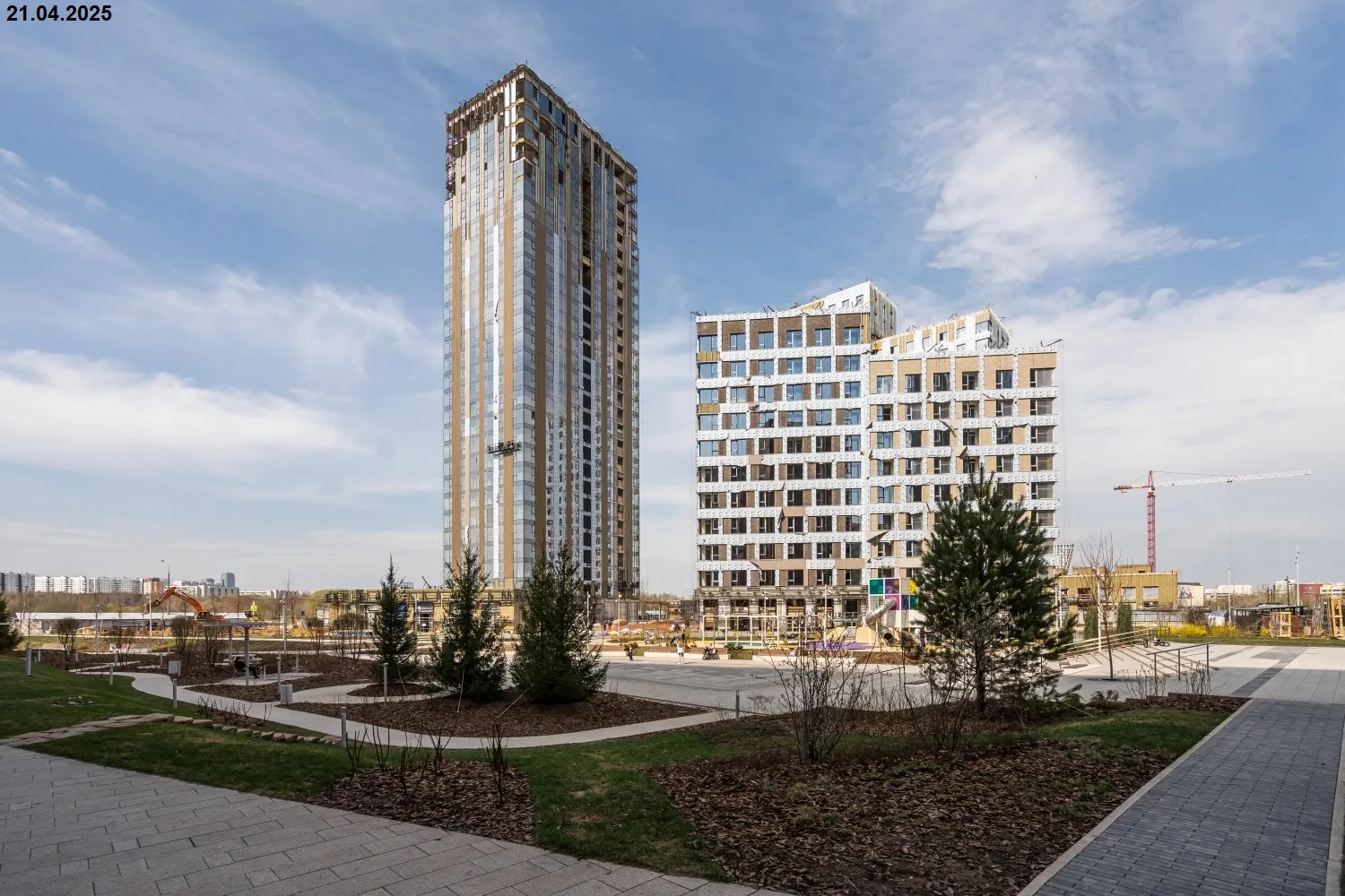 ЖК "Жилой район ALIA (АЛИА)" ход строительства