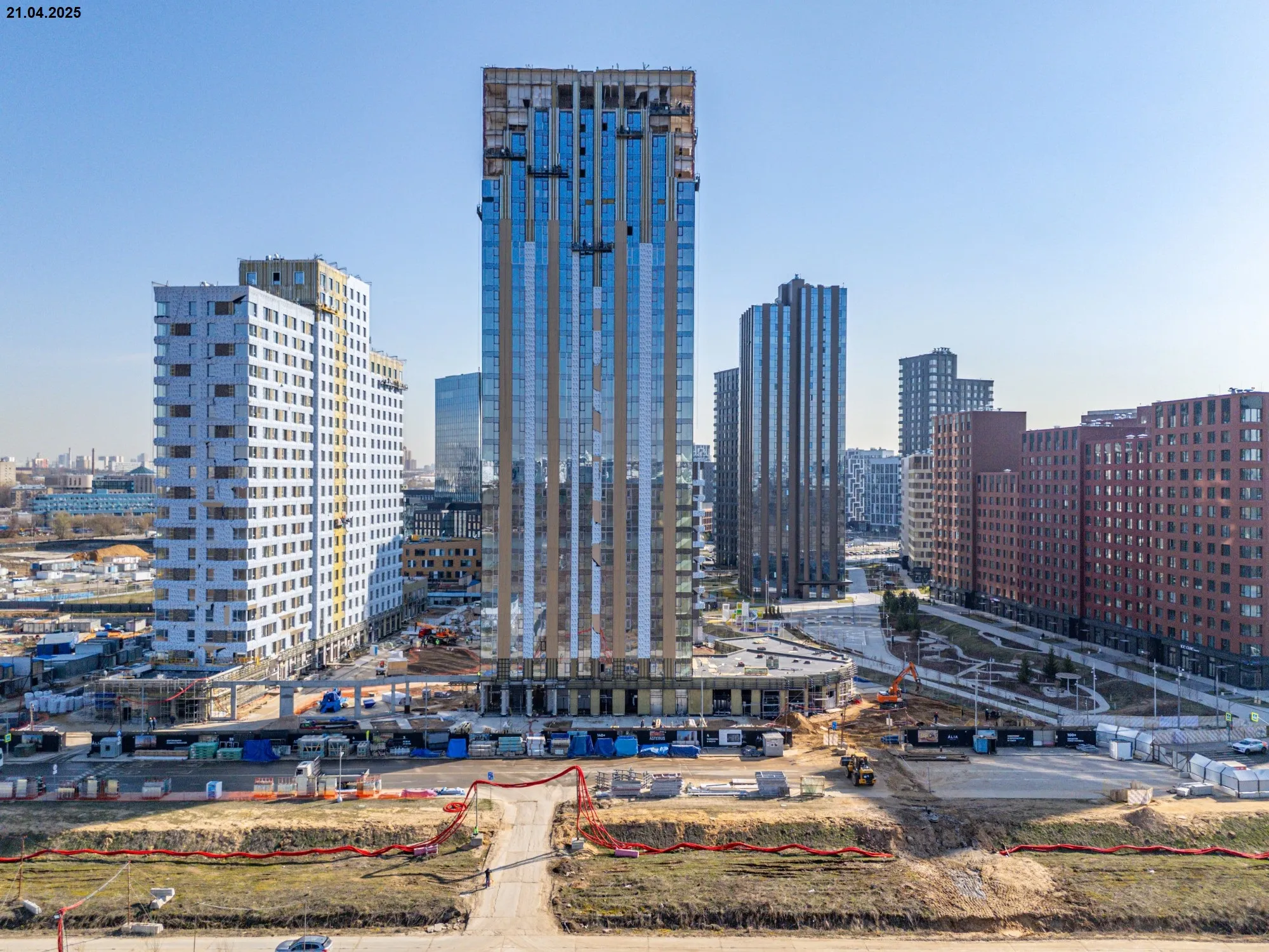 ЖК "Жилой район ALIA (АЛИА)" ход строительства