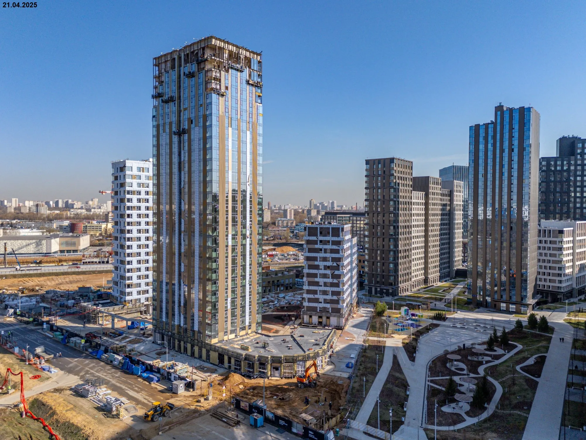 ЖК "Жилой район ALIA (АЛИА)" ход строительства