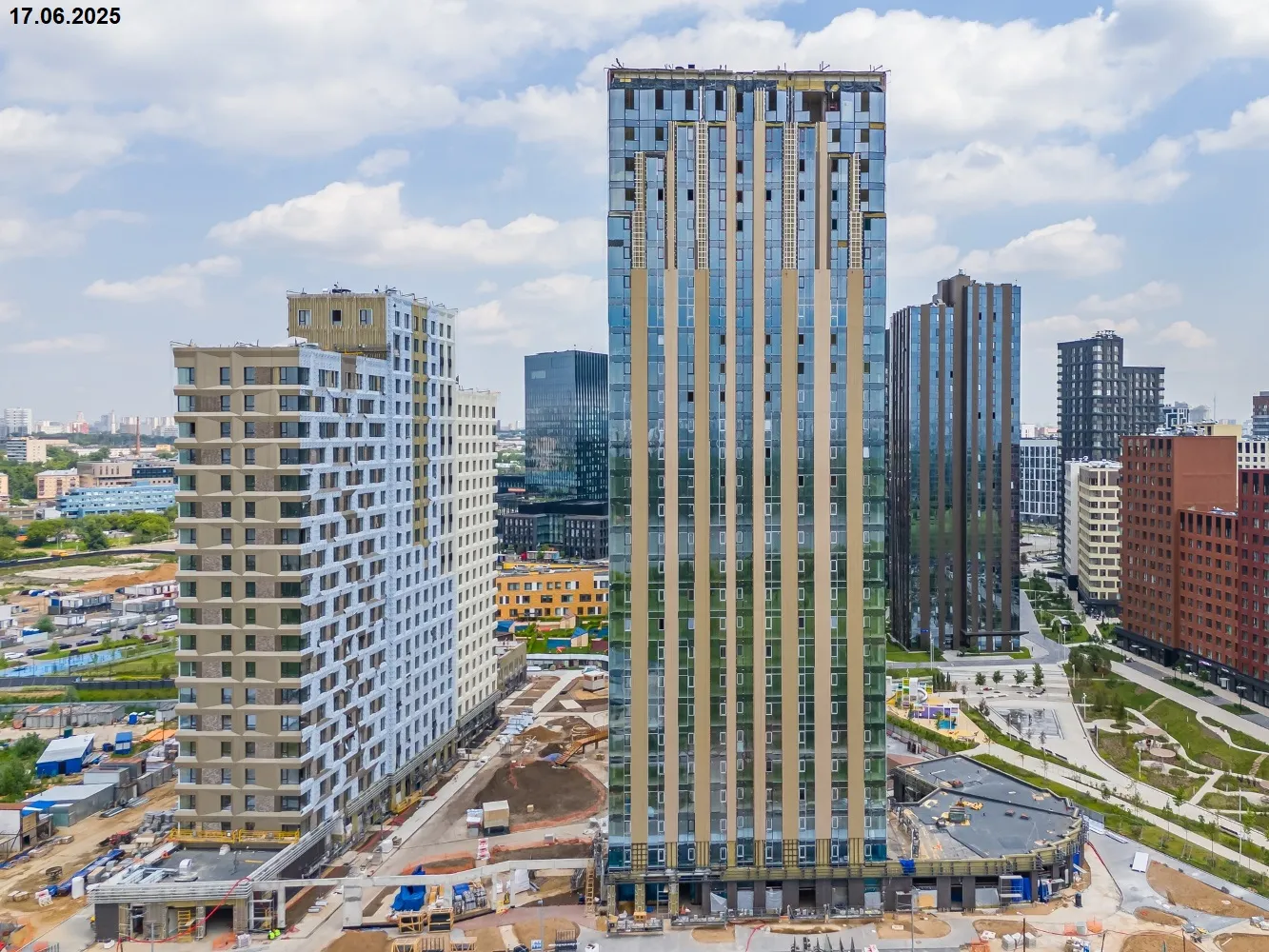 ЖК "Жилой район ALIA (АЛИА)" ход строительства