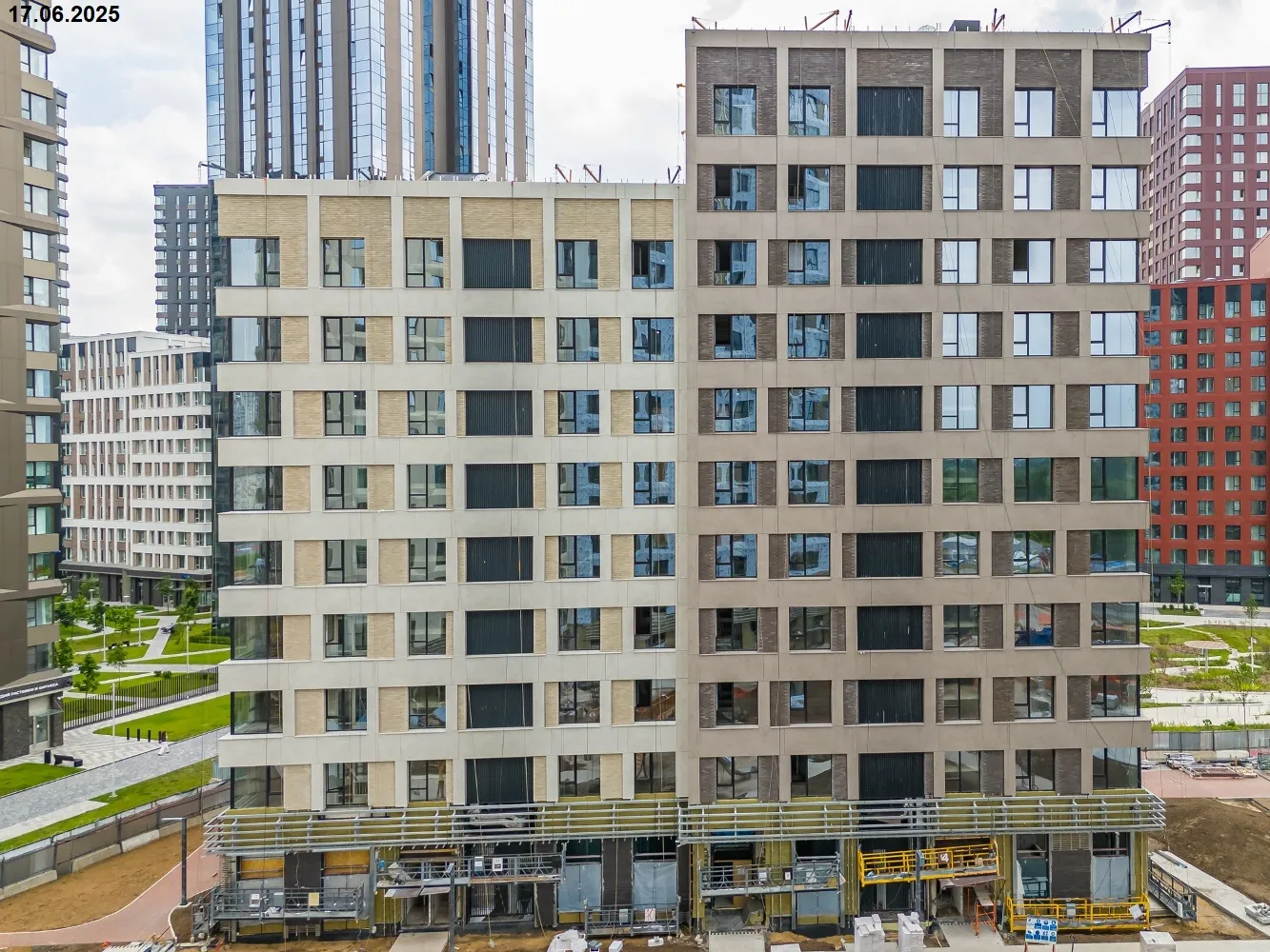 ЖК "Жилой район ALIA (АЛИА)" ход строительства