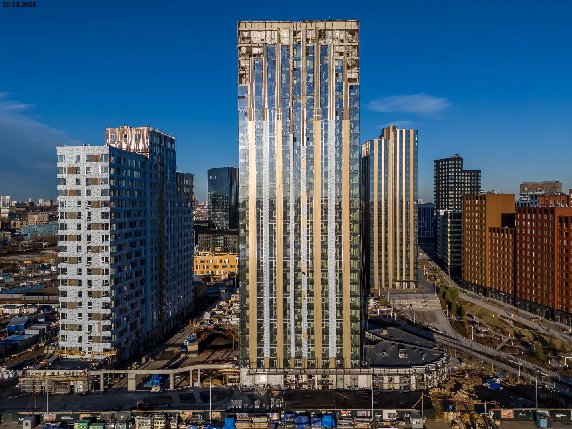 ЖК "Жилой район ALIA (АЛИА)" ход строительства