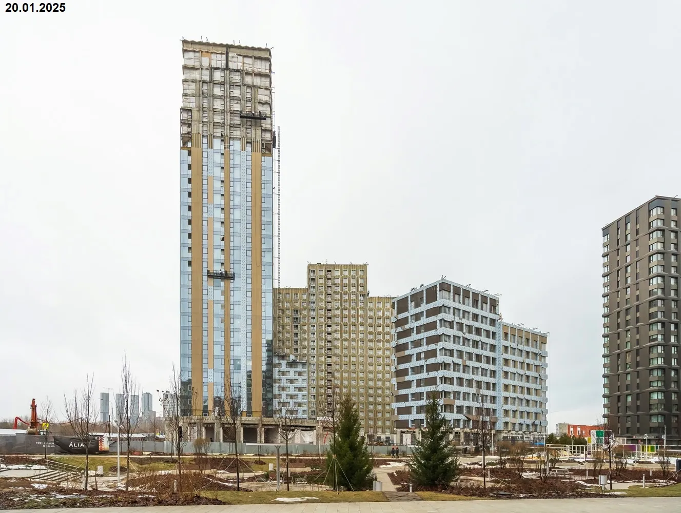 ЖК "Жилой район ALIA (АЛИА)" ход строительства