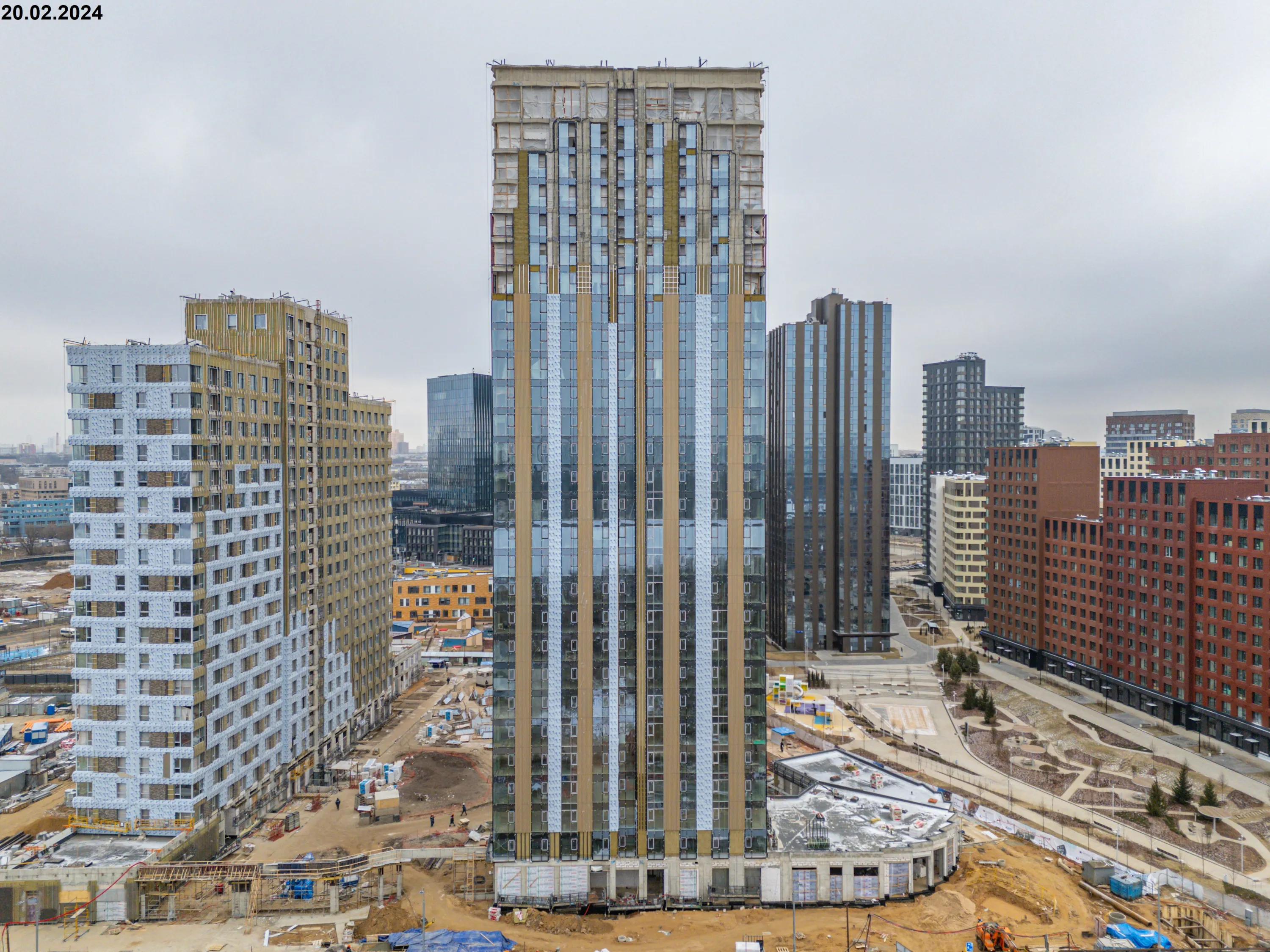 ЖК "Жилой район ALIA (АЛИА)" ход строительства