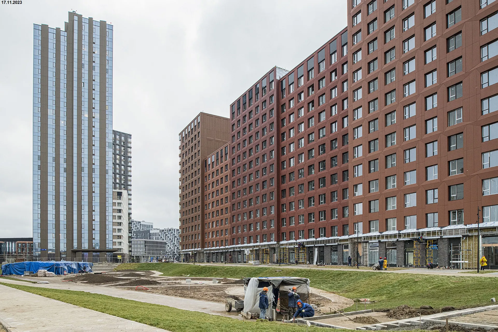 ЖК "Жилой район ALIA (АЛИА)" ход строительства