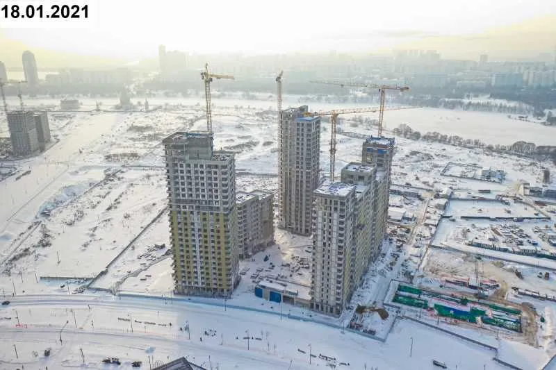 ЖК "Жилой район ALIA (АЛИА)" ход строительства