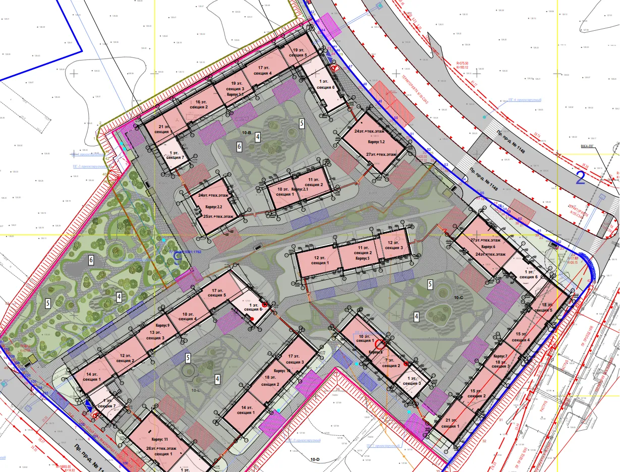 ЖК "Жилой район ALIA (АЛИА)" ход строительства