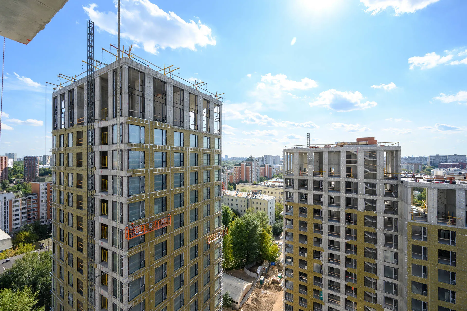ЖК Level Бауманская (Левел Бауманская) ход строительства