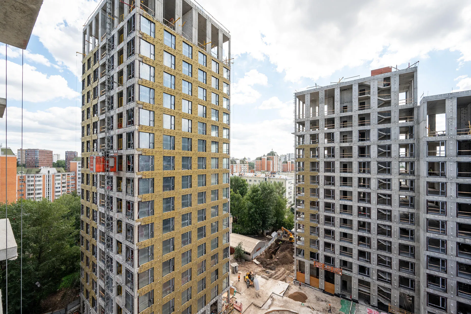 ЖК Level Бауманская (Левел Бауманская) ход строительства