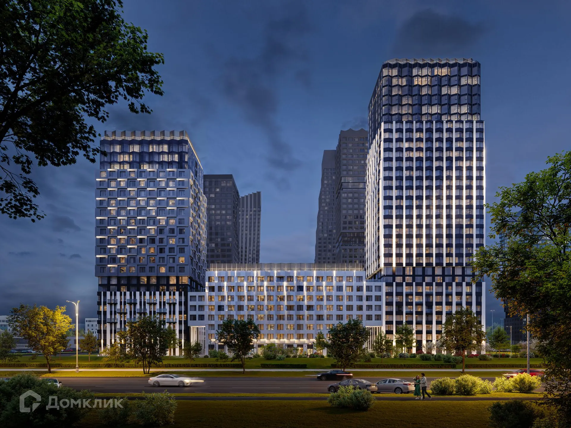 Планировка 2-комнатной квартиры 66.8 м² в ЖК Акценты, г. Москва — фото 3