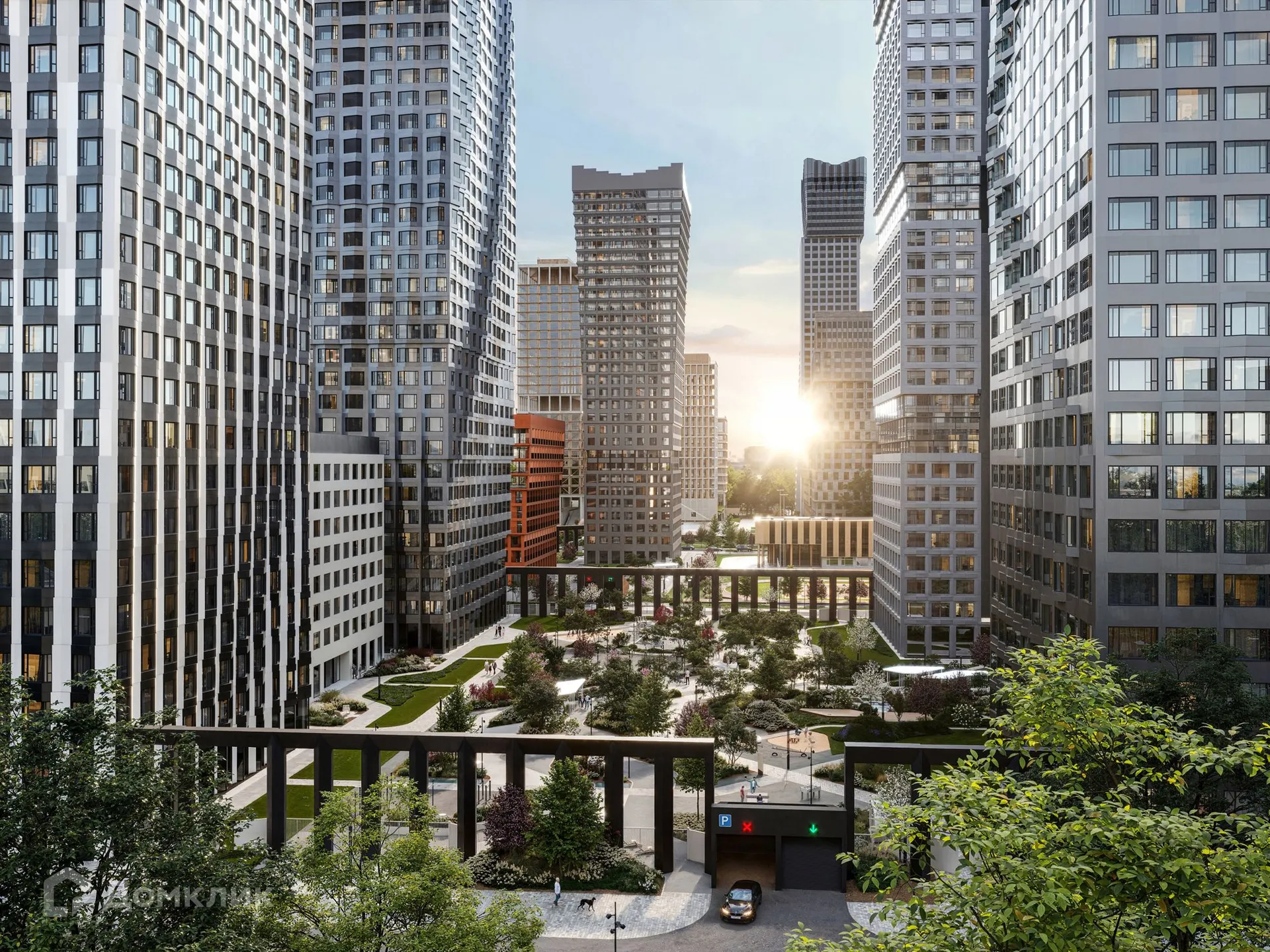 Планировка 2-комнатной квартиры 66.8 м² в ЖК Акценты, г. Москва — фото 4