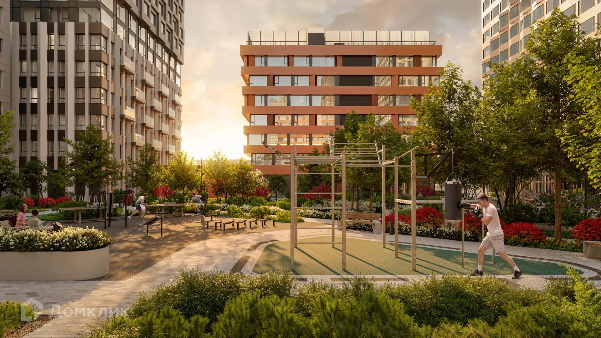 Планировка 2-комнатной квартиры 66.8 м² в ЖК Акценты, г. Москва — фото 6