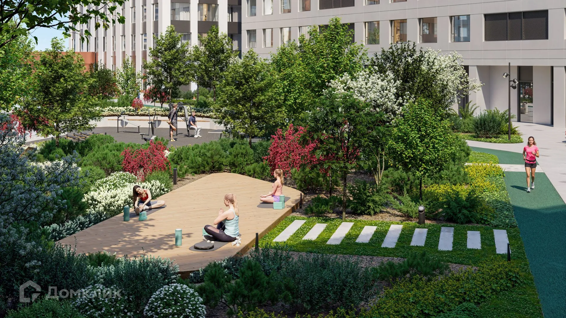 Планировка 2-комнатной квартиры 66.8 м² в ЖК Акценты, г. Москва — фото 16