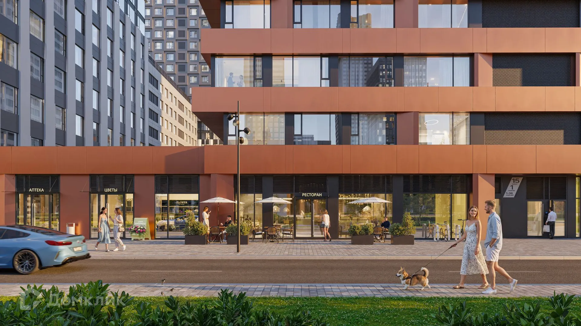 Планировка 2-комнатной квартиры 66.8 м² в ЖК Акценты, г. Москва — фото 18