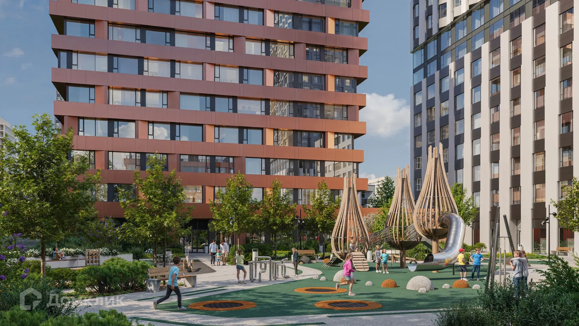 Планировка 2-комнатной квартиры 66.8 м² в ЖК Акценты, г. Москва — фото 21