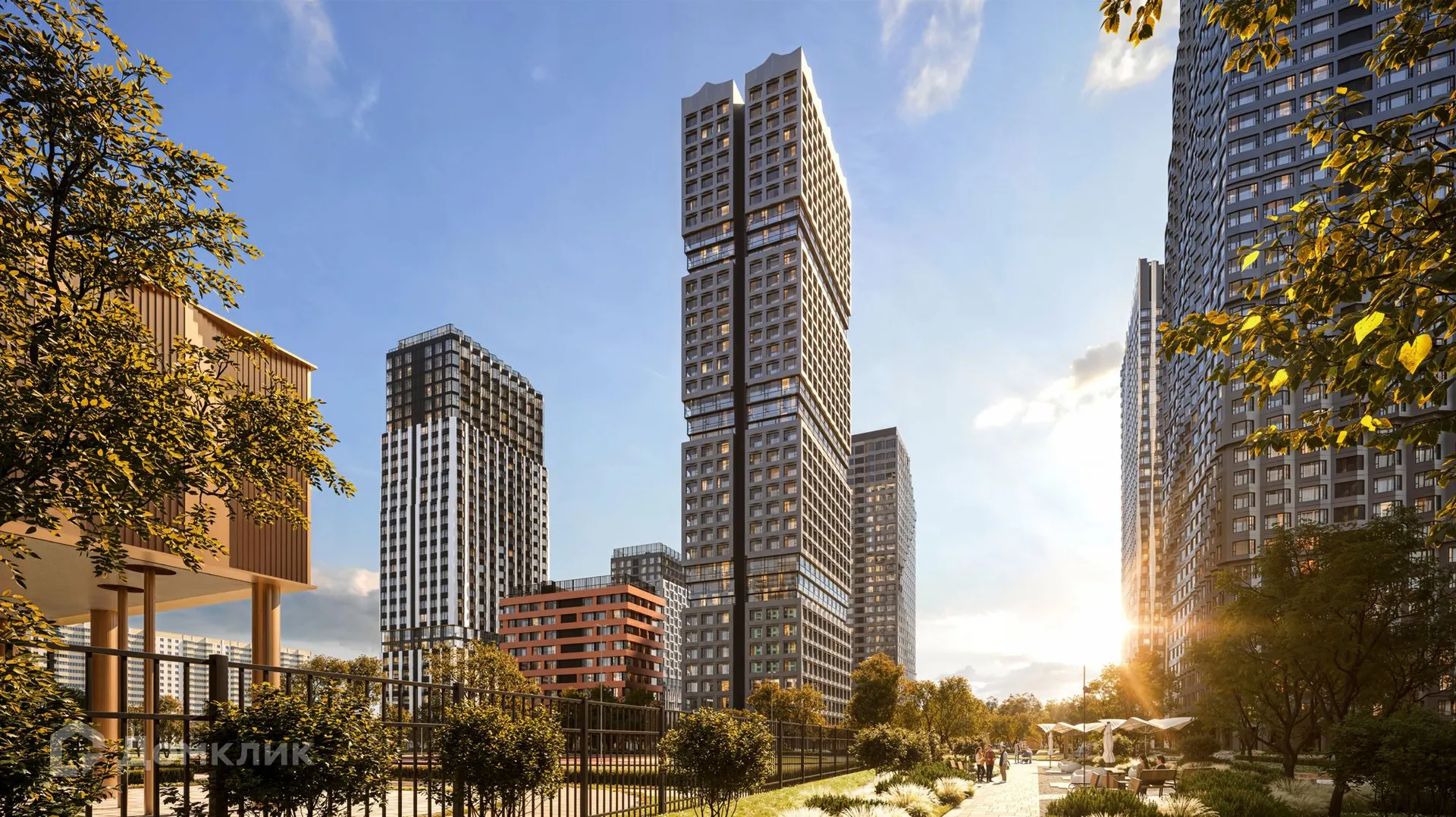 Планировка 2-комнатной квартиры 66.8 м² в ЖК Акценты, г. Москва — фото 23