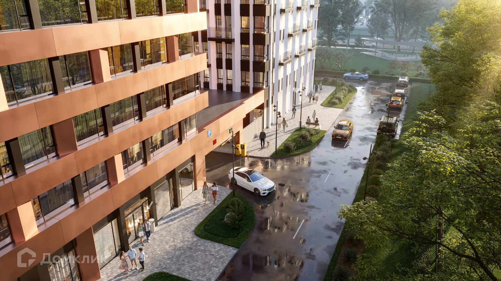 Планировка 2-комнатной квартиры 66.8 м² в ЖК Акценты, г. Москва — фото 26