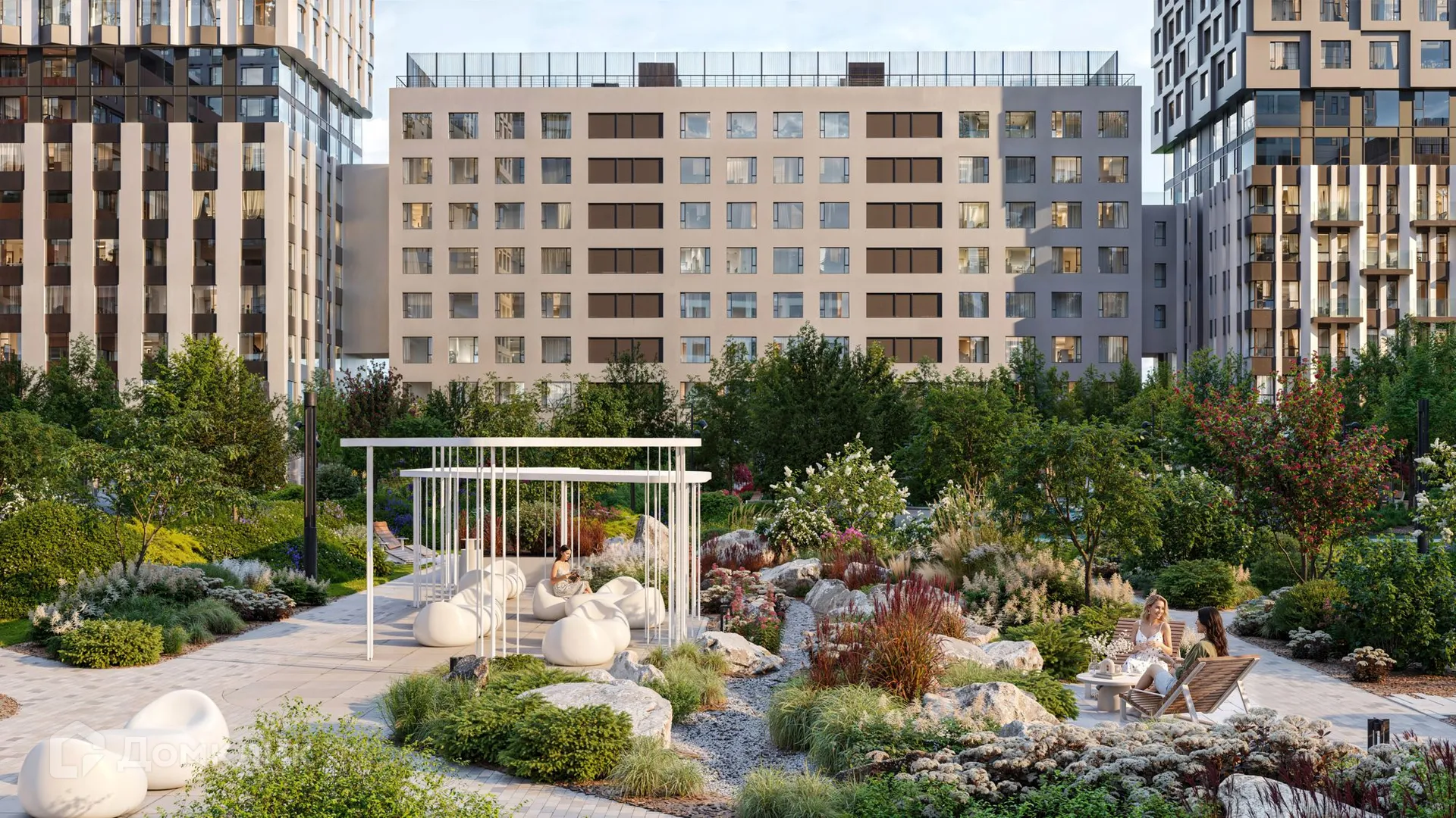 Планировка 2-комнатной квартиры 66.8 м² в ЖК Акценты, г. Москва — фото 27