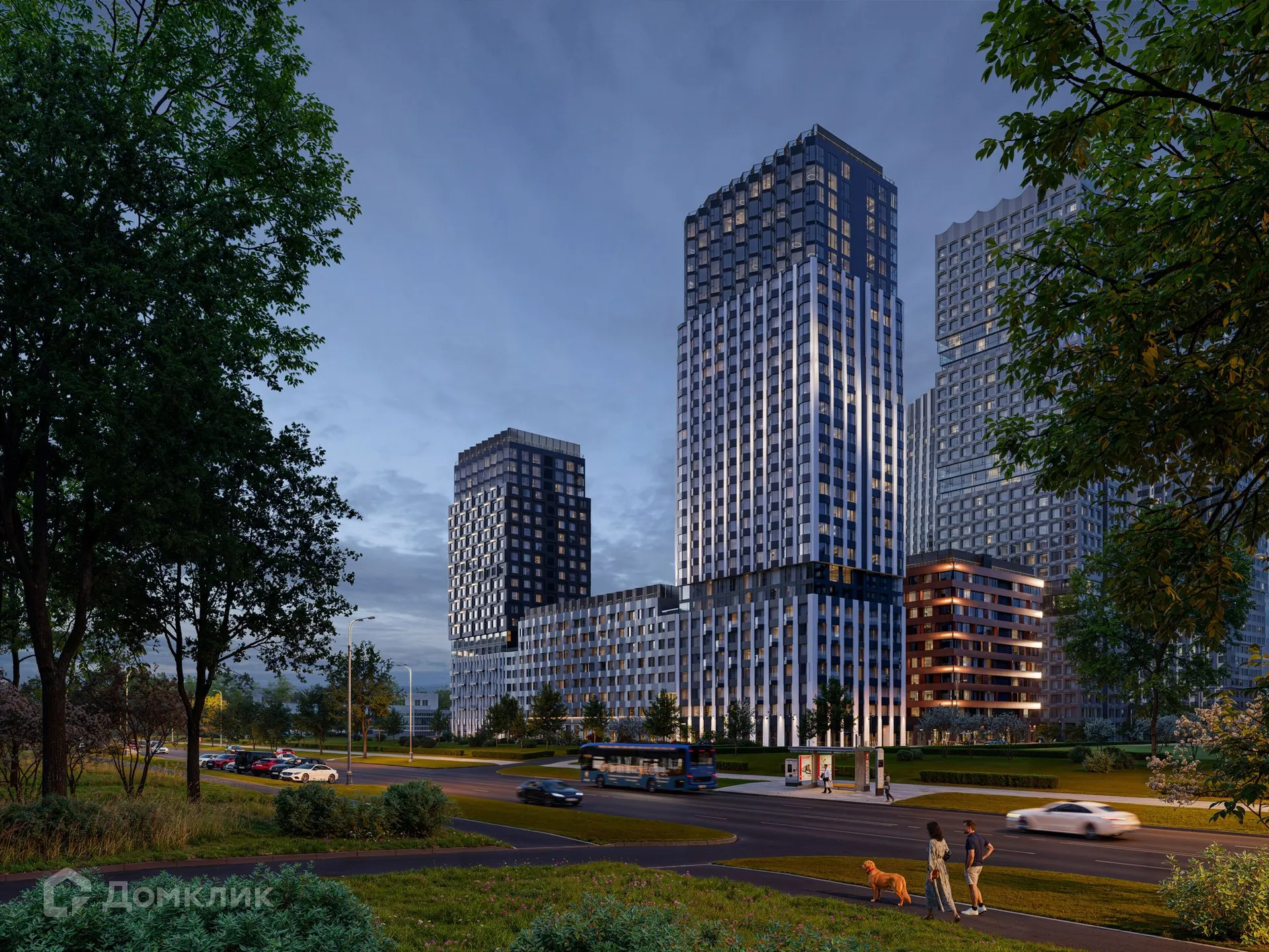 Планировка 2-комнатной квартиры 66.8 м² в ЖК Акценты, г. Москва — фото 28