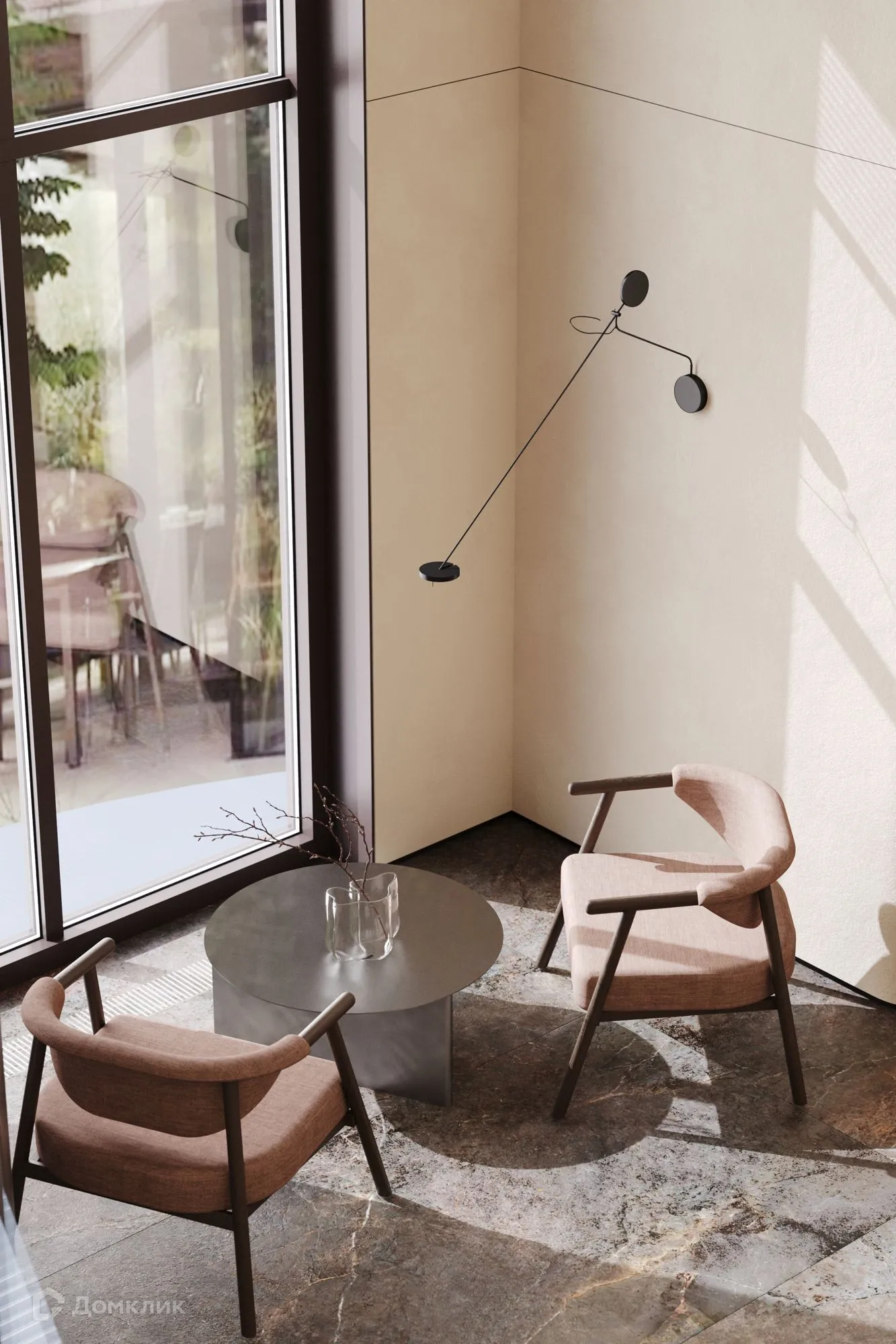 Планировка 2-комнатной квартиры 66.8 м² в ЖК Акценты, г. Москва — фото 35