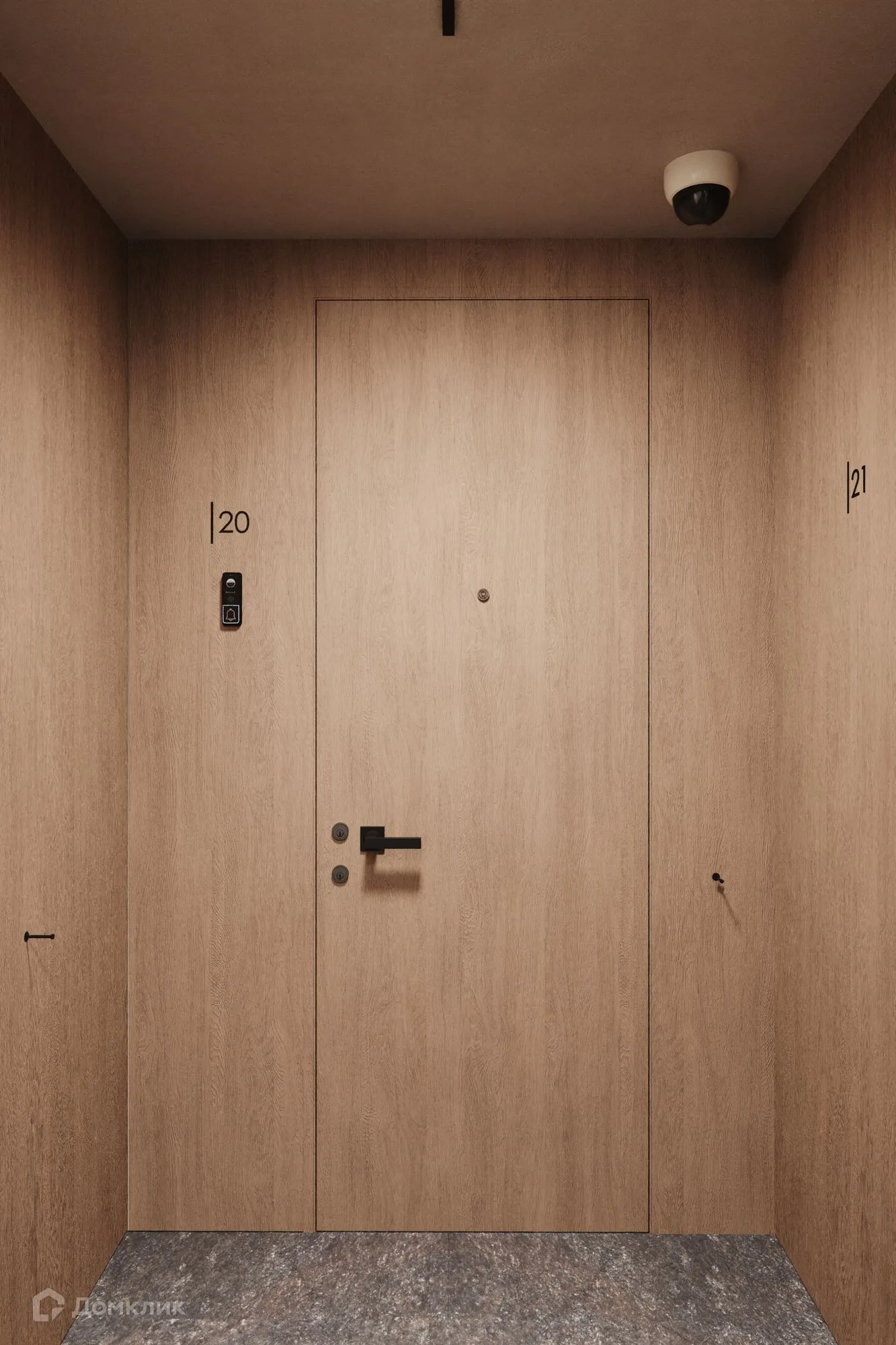 Планировка 2-комнатной квартиры 66.8 м² в ЖК Акценты, г. Москва — фото 37