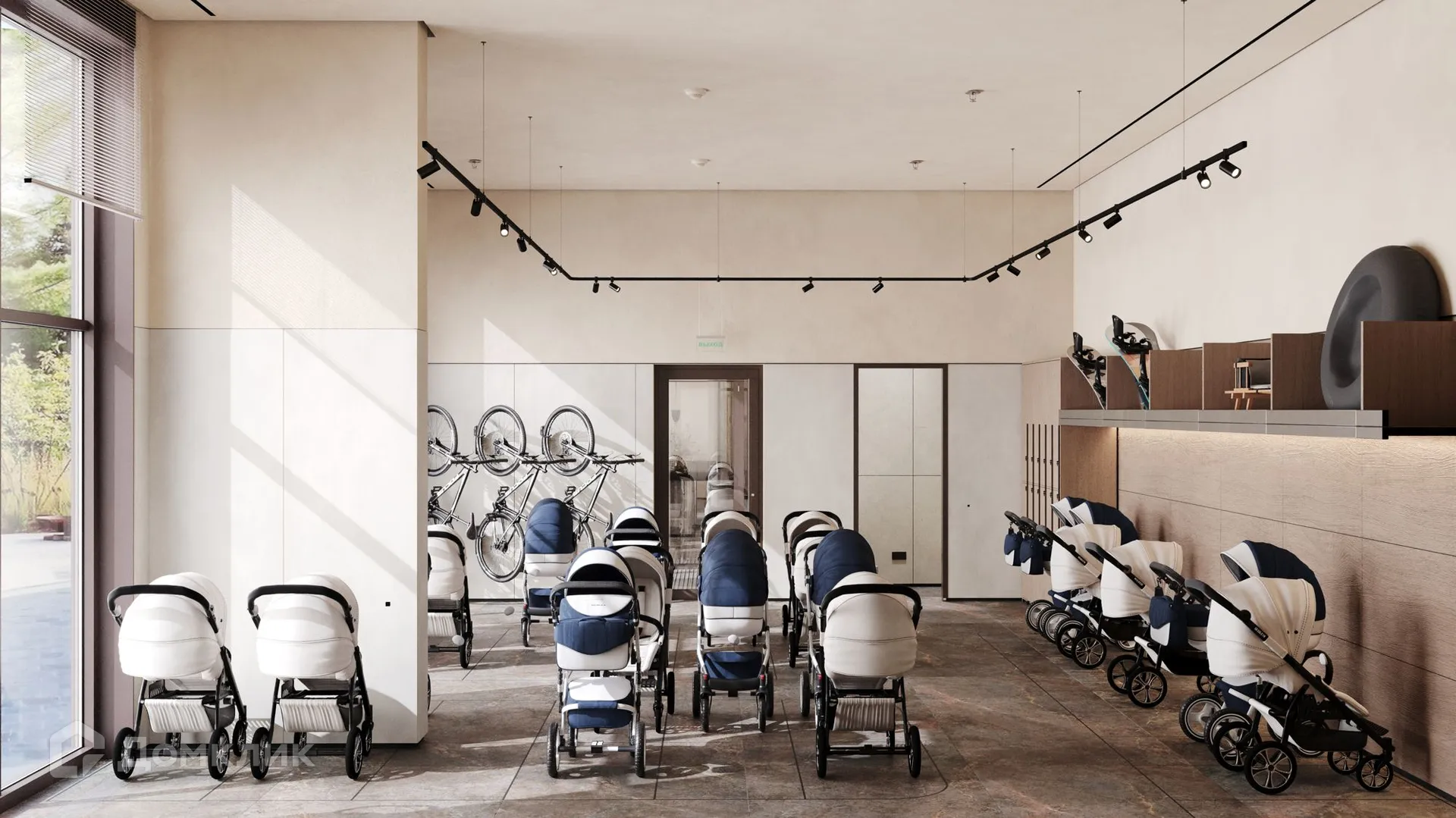 Планировка 2-комнатной квартиры 66.8 м² в ЖК Акценты, г. Москва — фото 46