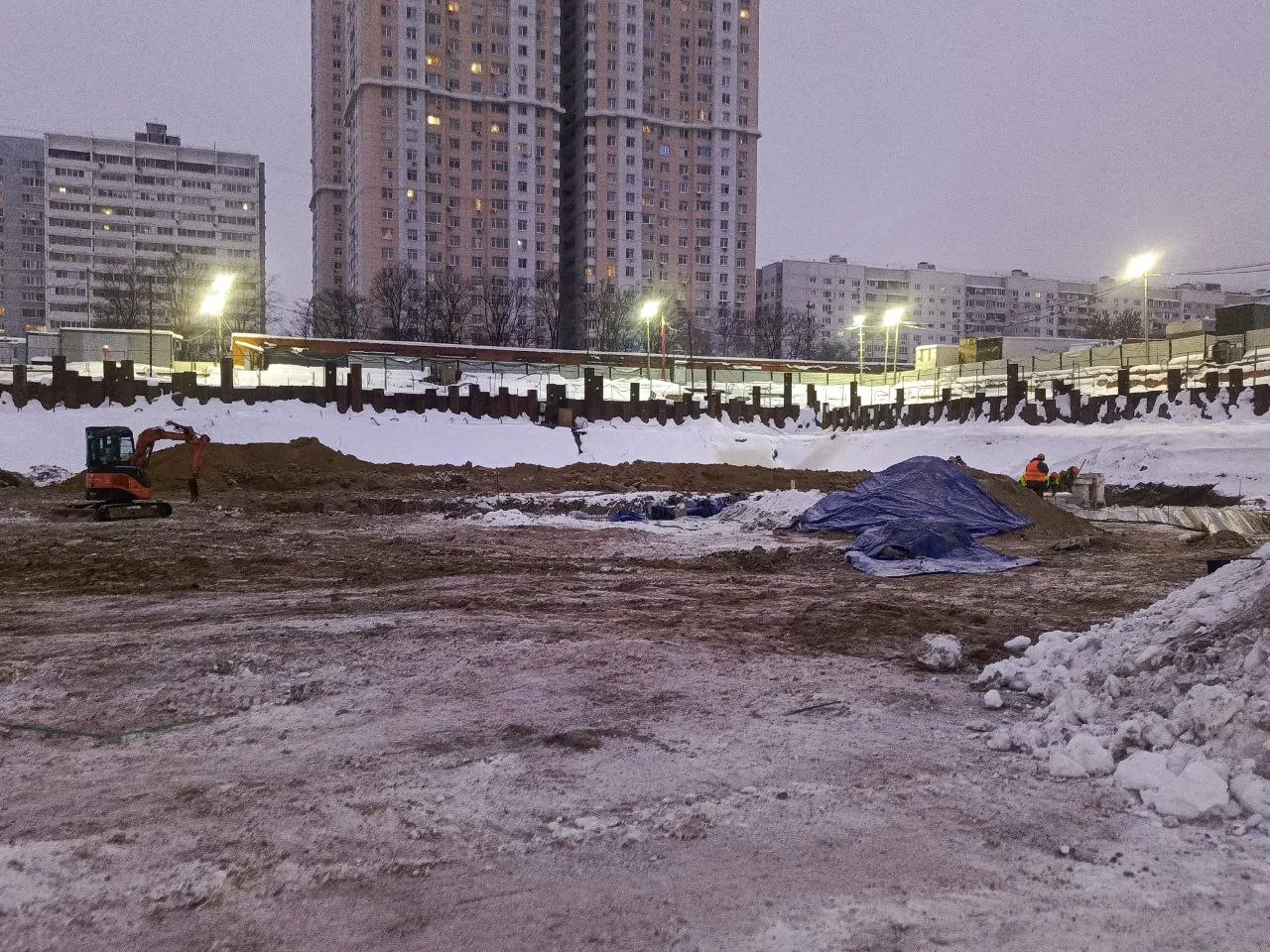 Акценты ход строительства