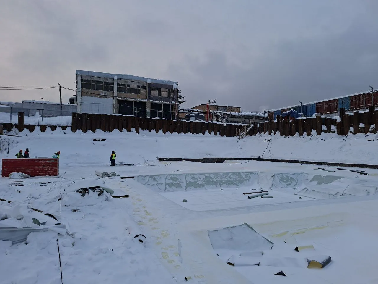 Акценты ход строительства