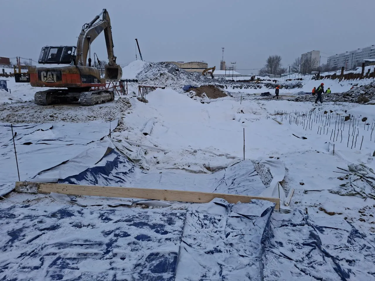 Акценты ход строительства