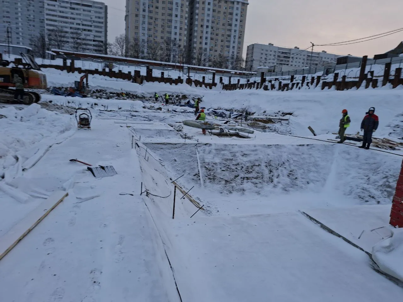 Акценты ход строительства