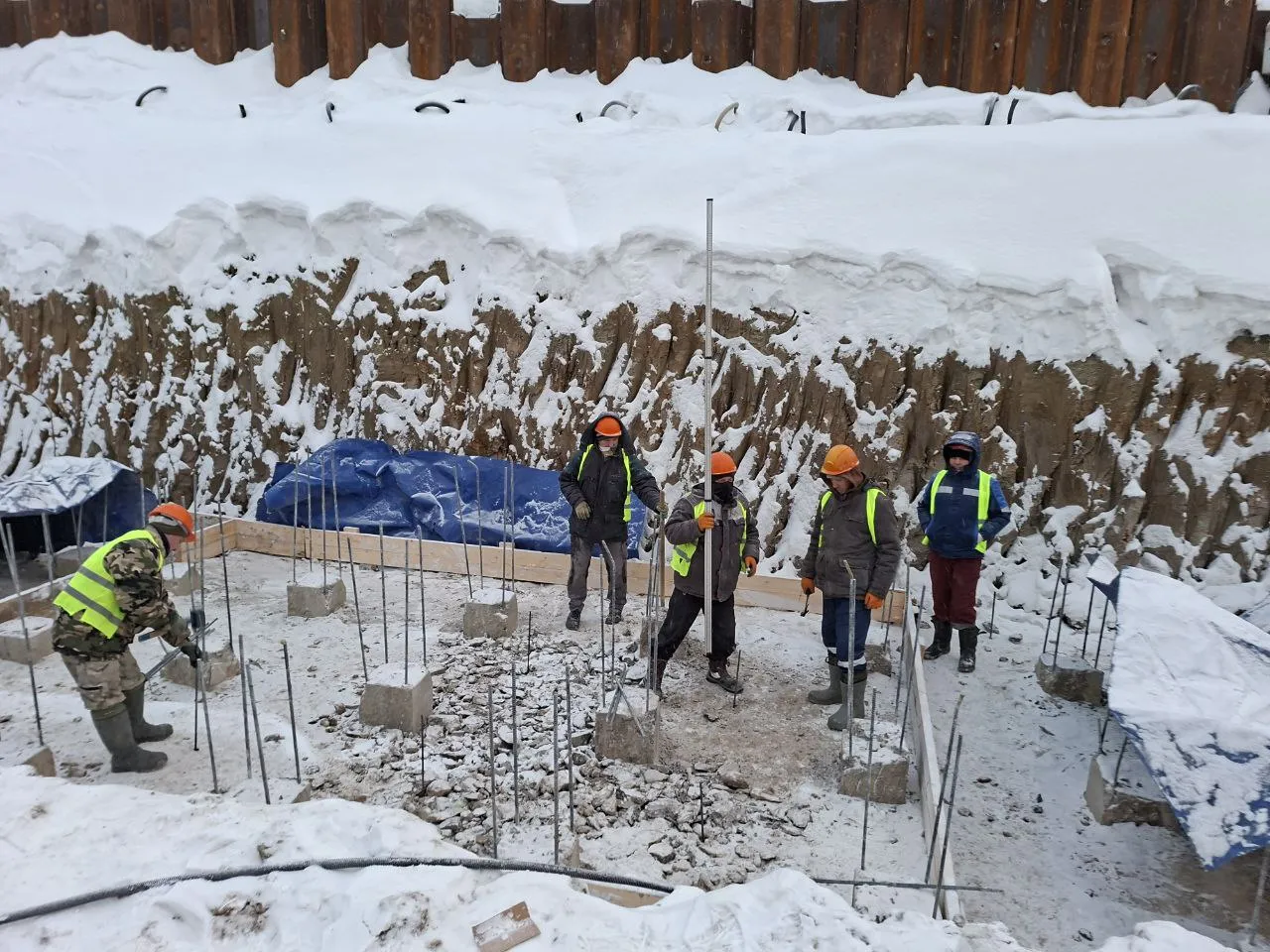 Акценты ход строительства