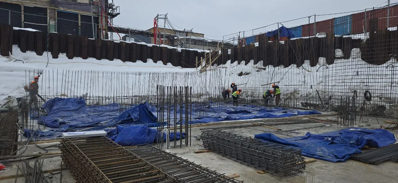 Акценты ход строительства