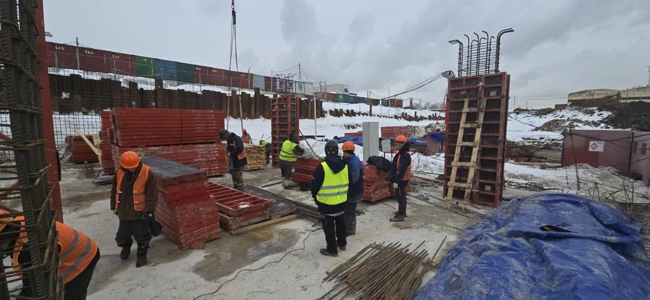 Акценты ход строительства