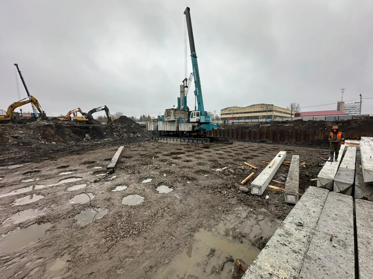 Акценты ход строительства