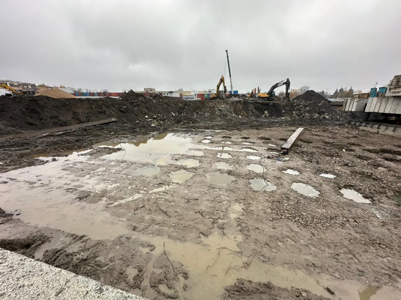 Акценты ход строительства