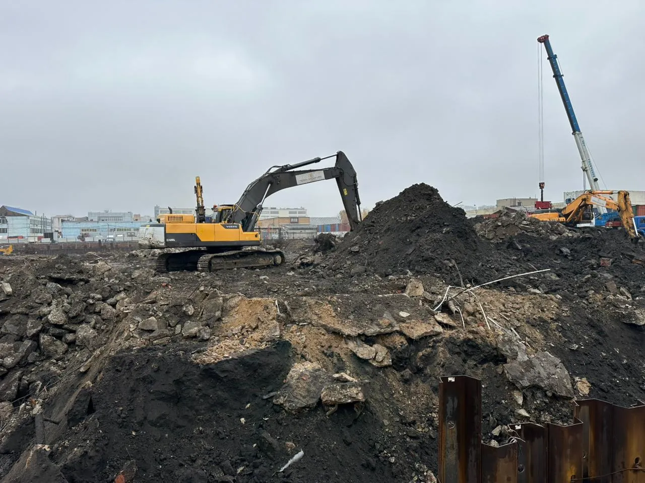 Акценты ход строительства