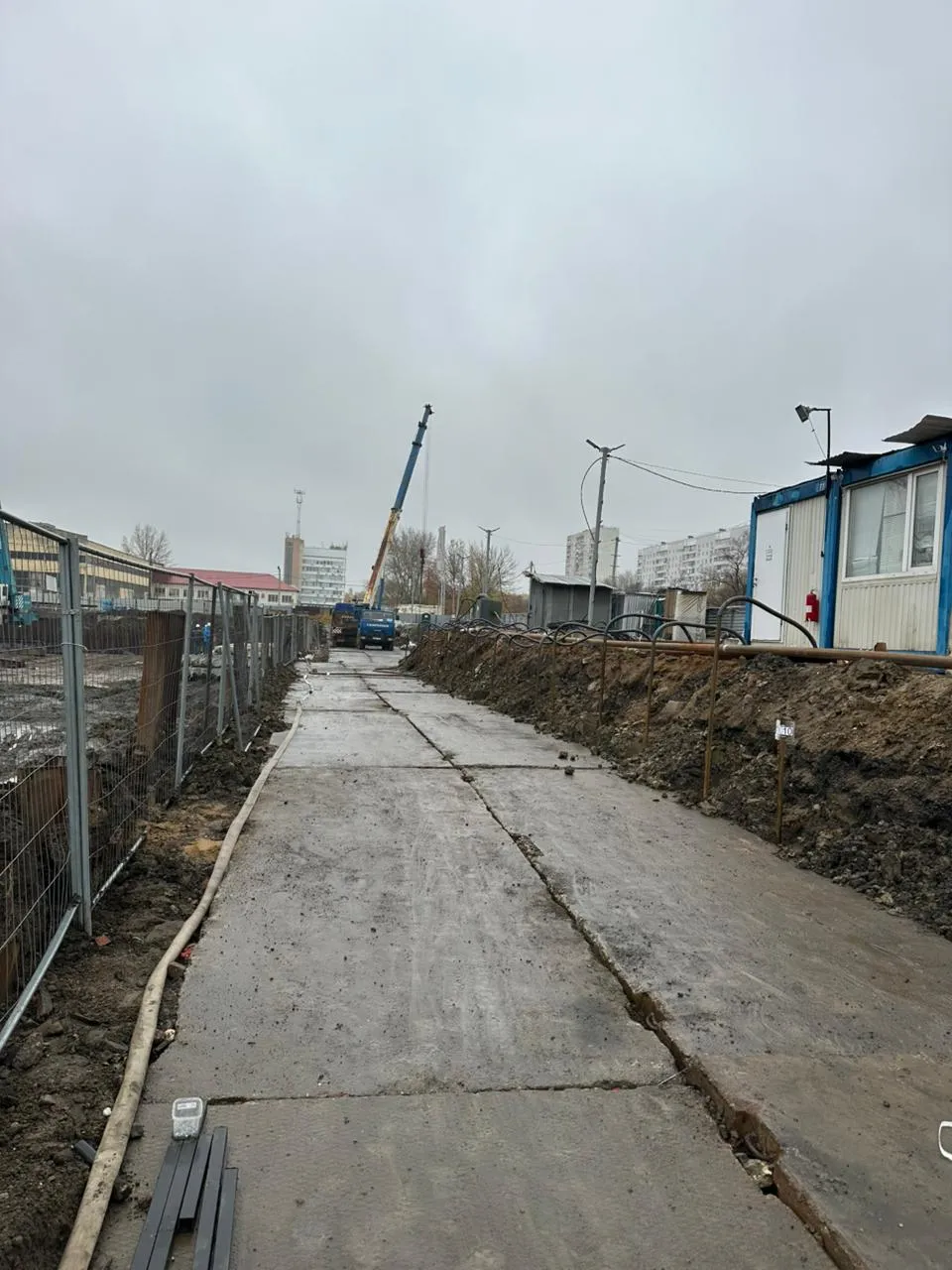 Акценты ход строительства