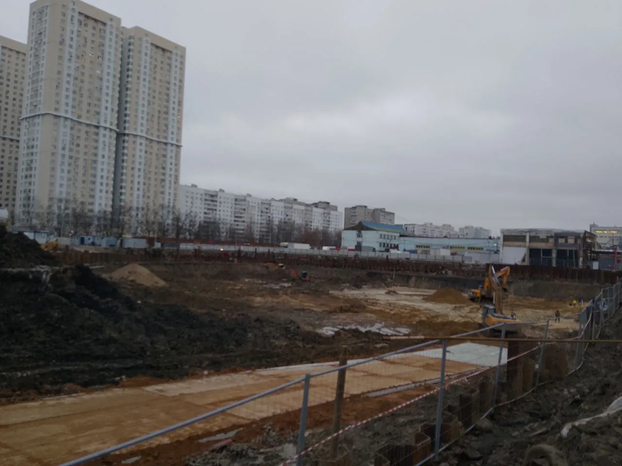 Акценты ход строительства